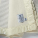 John Atkinson by Hainsworth® Duchess Pure Merino Wool Grey Stripe Blankets